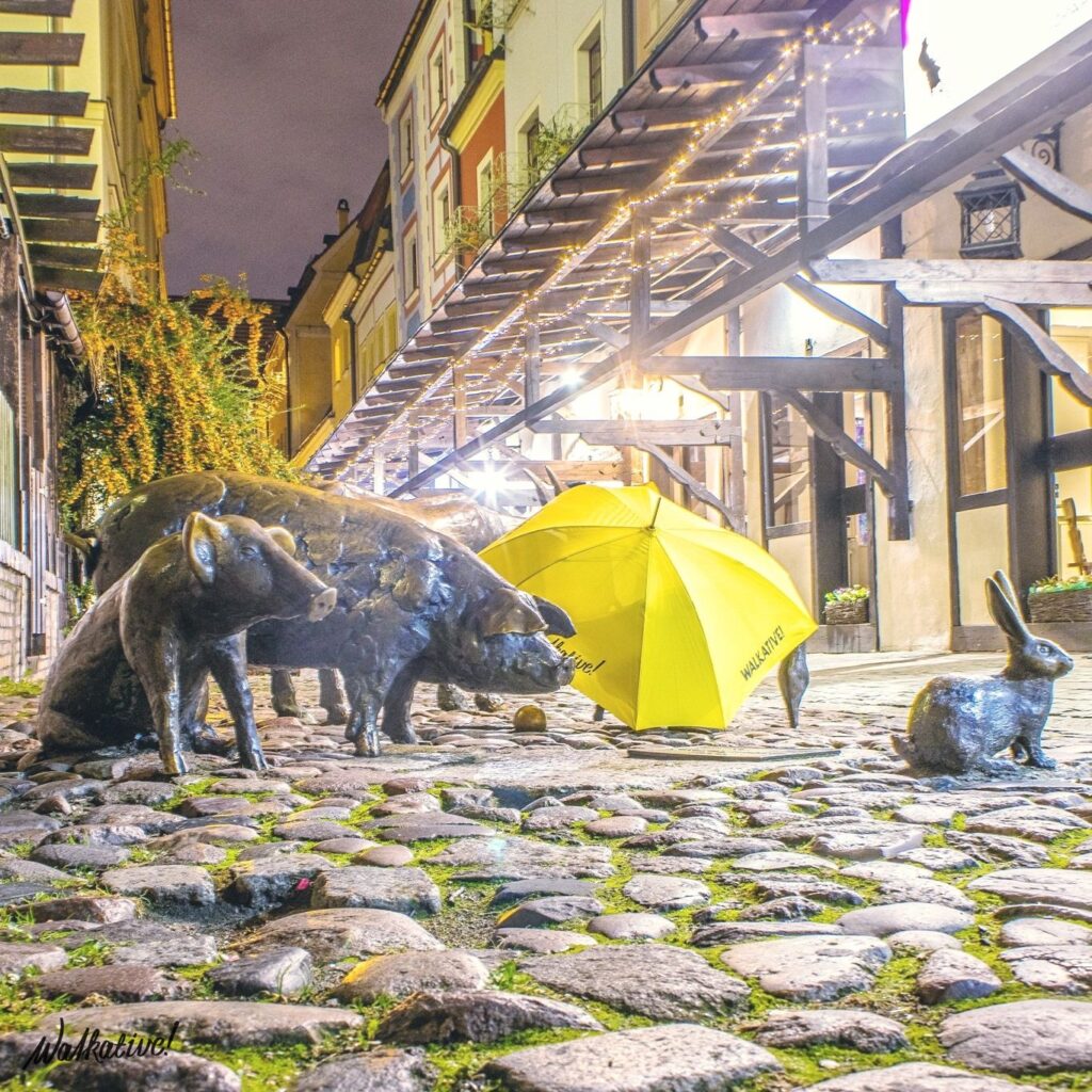 W czasie naszej randki-spaceru po Wrocławiu odwiedziliśmy ulicę Jatki.