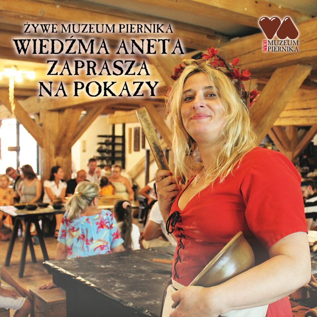 Wiedźma Korzenna czyli przewodniczka po krainie pierników - dobry duch naszej toruńskiej randki.