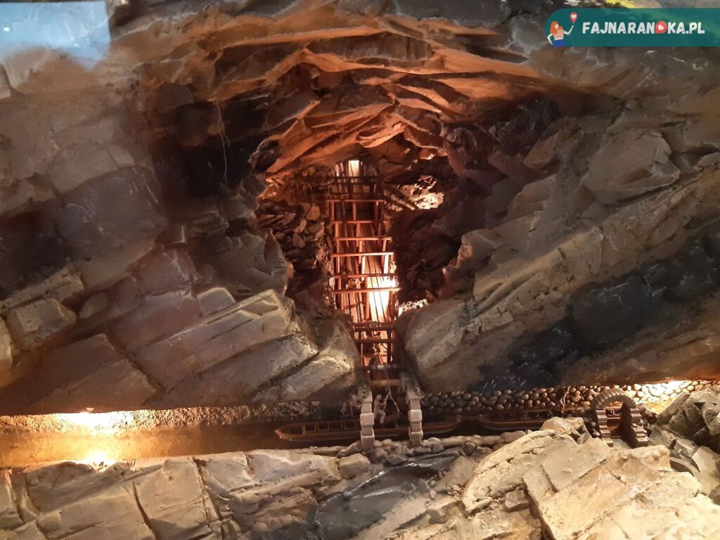 Makieta Lisiej Sztolni w Starej Kopalni w Wałbrzychu.