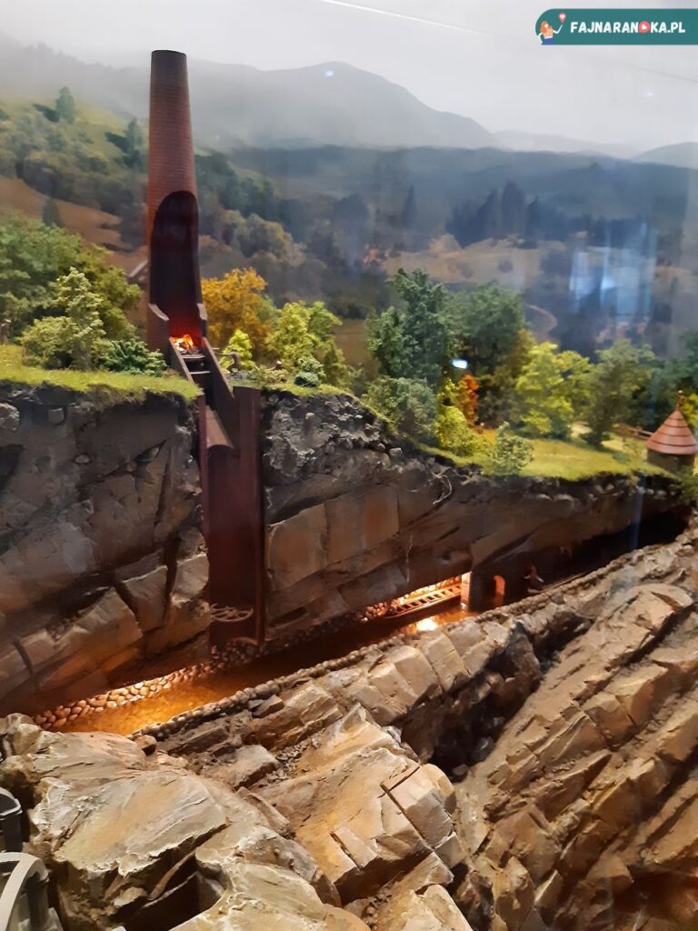 Makieta Lisiej Sztolni w Starej Kopalni w Wałbrzychu.