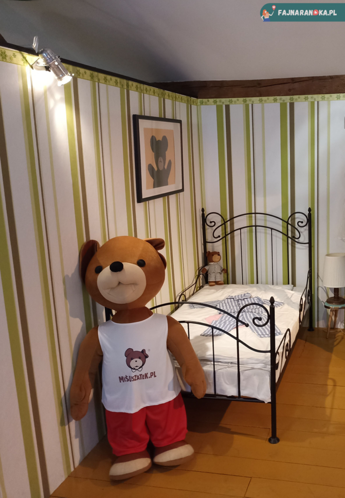 Pokój Misia Uszatka w Muzeum Kinematografii w Łodzi.