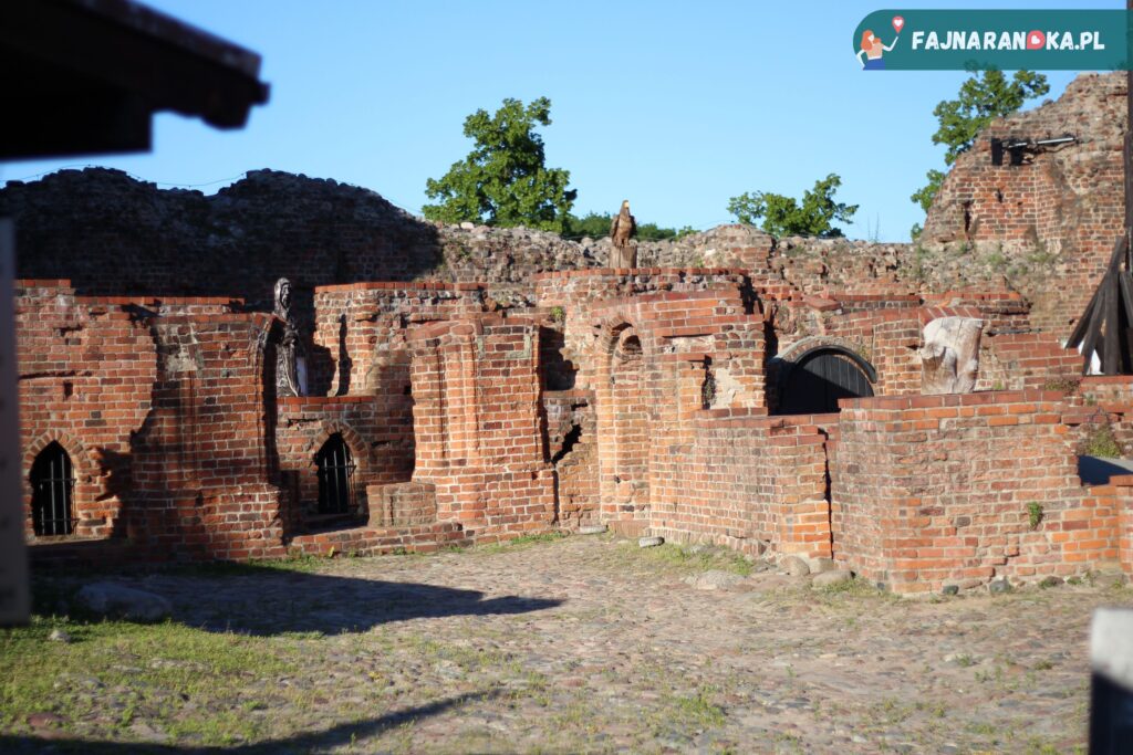 Ruiny zamku krzyżackiego w Toruniu