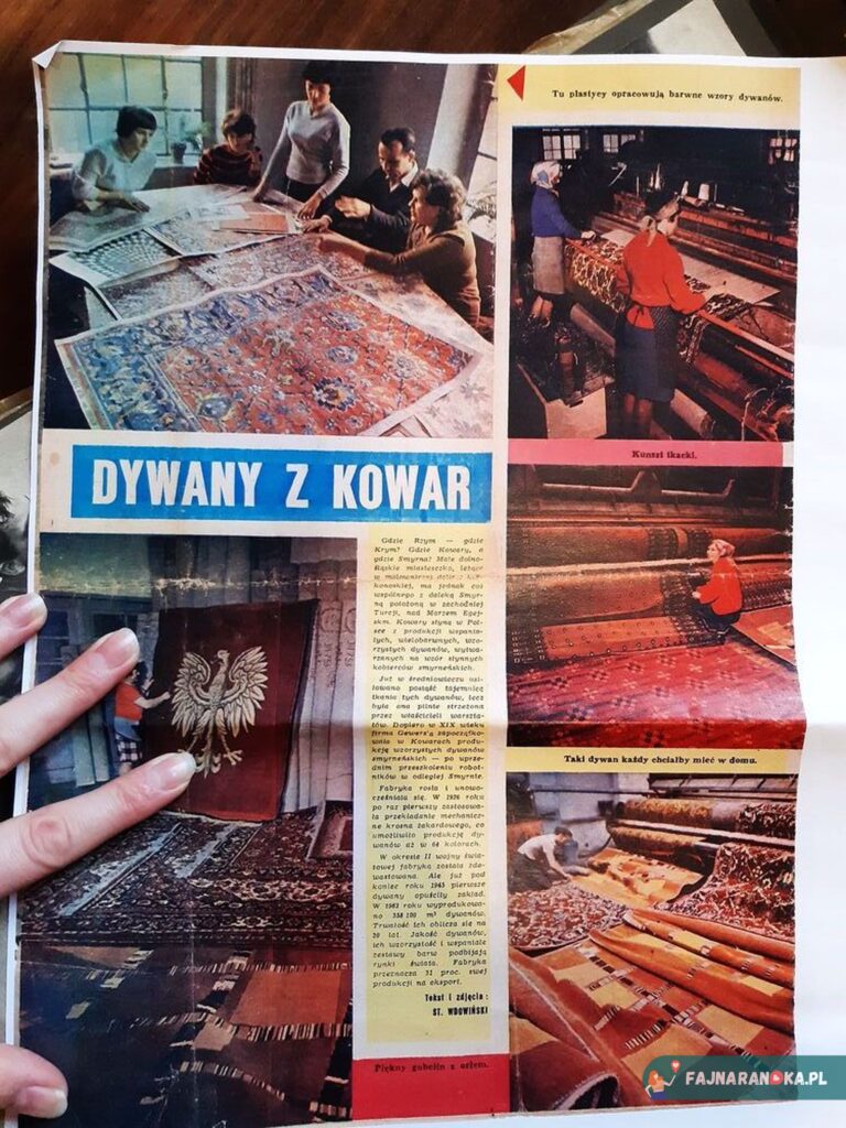 Kiedyś tkalnia dywanów w Kowarach dziś Muzeum Sentymentów.