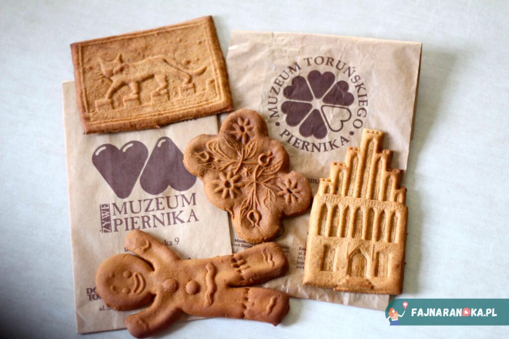 Nasze pamiątkowe pierniki z Żywego Muzeum Piernika w Toruniu.