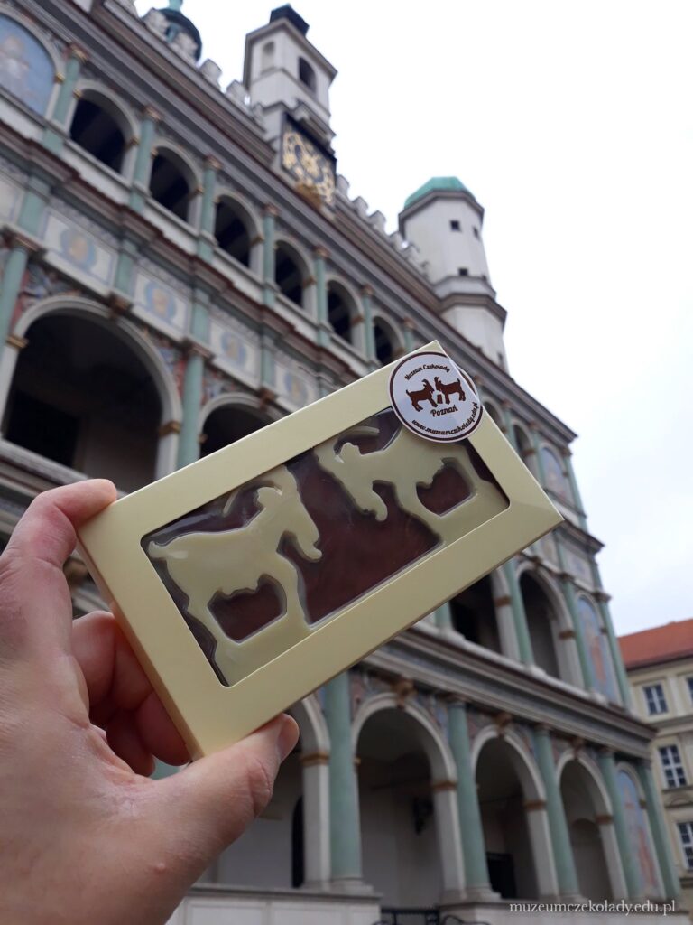 Muzeum Czekolady w Poznaniu: Czekolada zwiedza Stary Rynek.