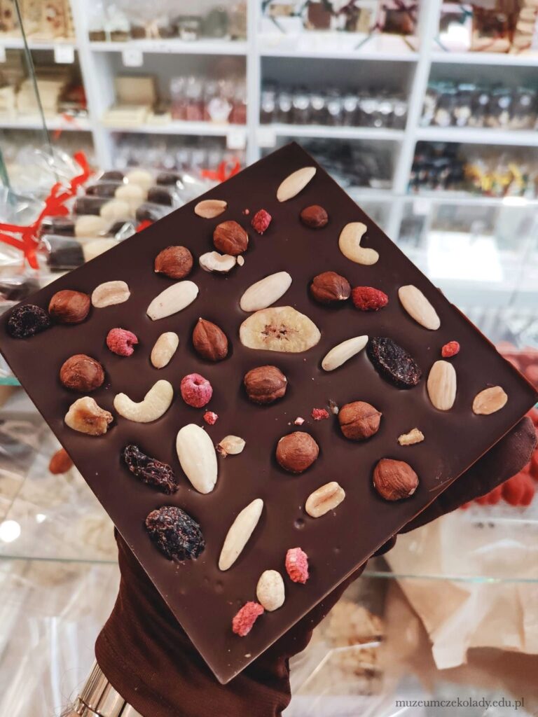 Muzeum Czekolady w Poznaniu: Piękny czekoladowy wyrób z Muzeum.