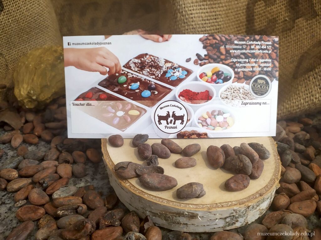 Muzeum Czekolady w Poznaniu: Voucher na warsztaty.