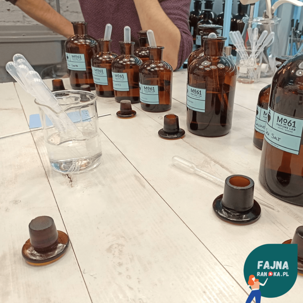 Czy te zapachy do siebie pasują-w czasie mieszania moich perfum w Mo61 Perfume Lab.