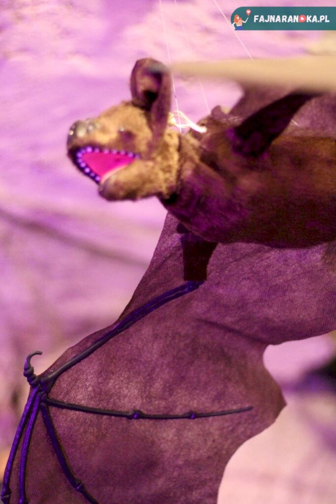 Nietoperz - element dekoracyjny Laboratorium dr Frankensteina w Ząbkowicach Śląskich.