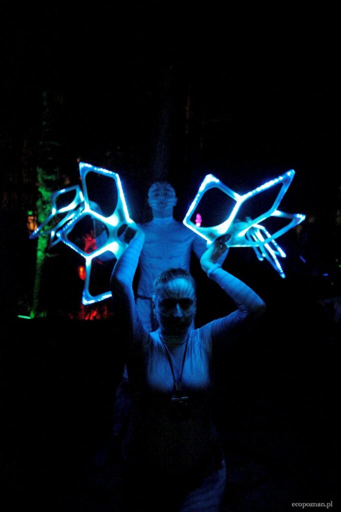 Pokaz w trakcie Nocy w Palmiarni nawiązywał do filmu Avatar.