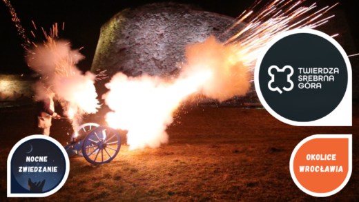 Podczas zwiedzania Twierdzy Srebrna Góra zobaczycie strzał z armaty!