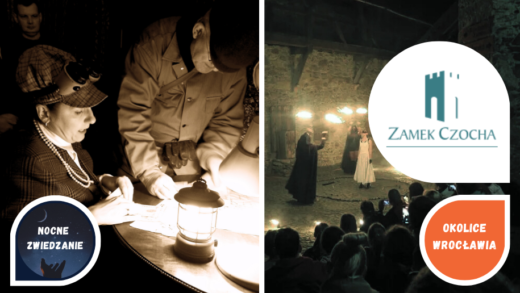 Zamek Czocha nocą: Intrygująca randka pod Wrocławiem.