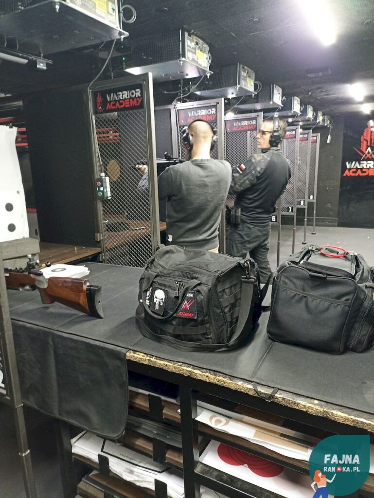 Na randce na strzelnicy możecie sami wybrać tarczę do której będziecie strzelać.